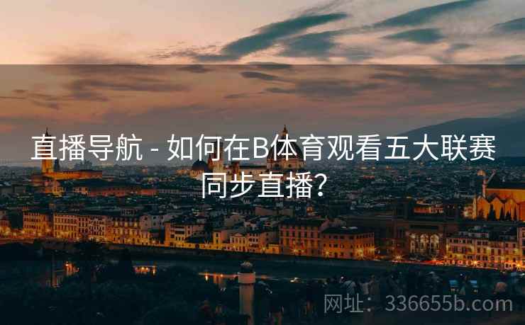 直播导航 - 如何在B体育观看五大联赛同步直播?