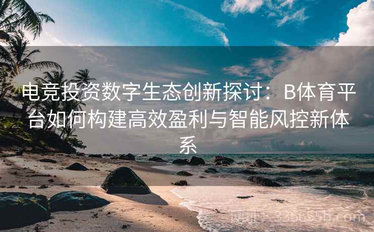 电竞投资数字生态创新探讨:B体育平台如何构建高效盈利与智能风控新体系